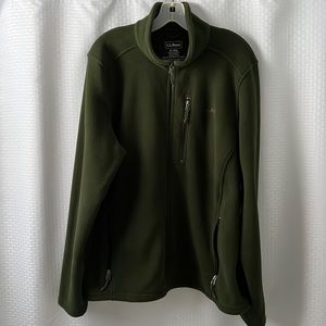 Mens L.L.Bean Zip Up